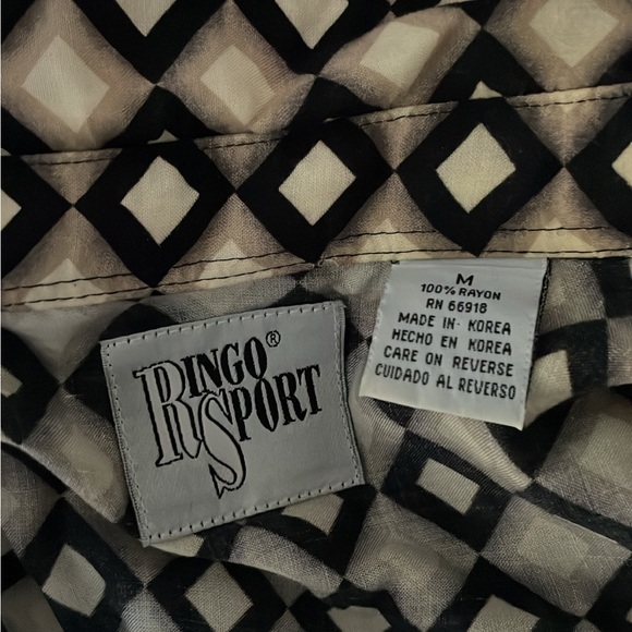 Patterned button down - Picture 3 of 3